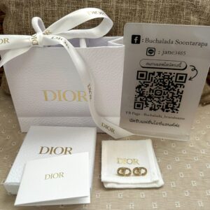 Dior Petit CD Stud Earrings