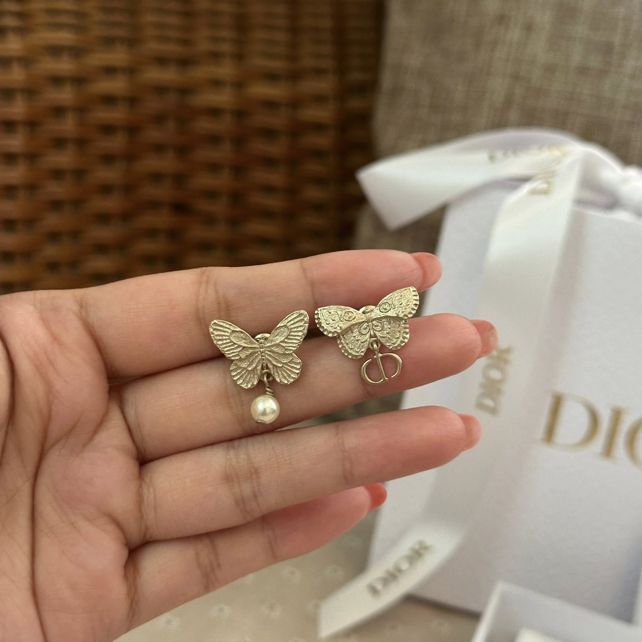 Dior Métamorphose Butterfly Earrings