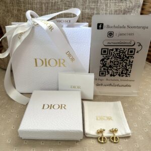 Dior Navy Earrings