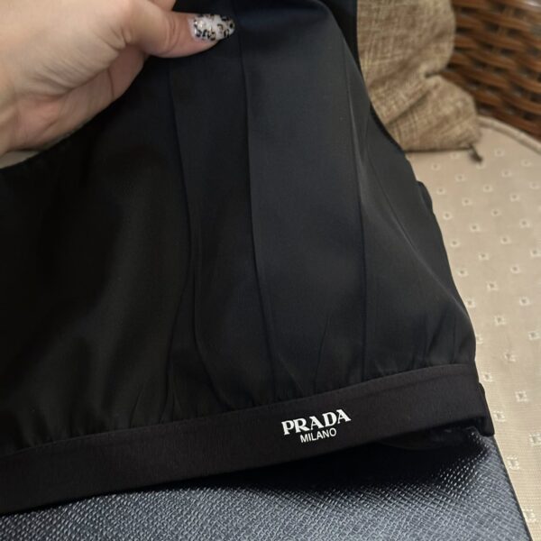 Prada Nylon Cropped Top - Image 6