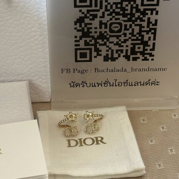 Dior Clair D Lune Earrings - Image 3
