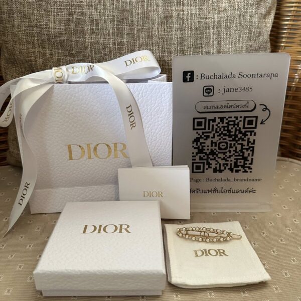Dior Petit CD Treasure Barrette