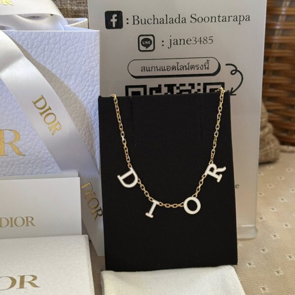Dior(e)volution necklace in White Enamel - Image 5