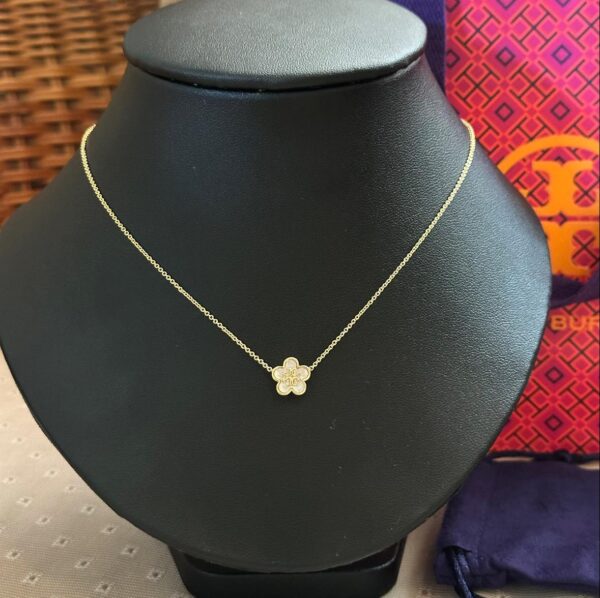 Tory Burch Kira Flowers Necklace - Image 3