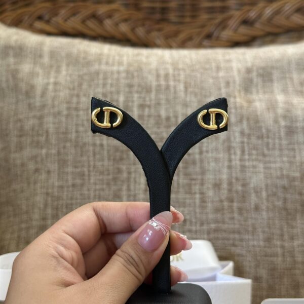 Dior Navy Earrings - Image 4