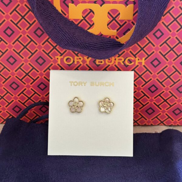 Tory Burch Kira Flowers Earrings - Image 6