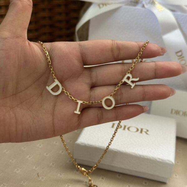 Dior(e)volution necklace in White Enamel - Image 6