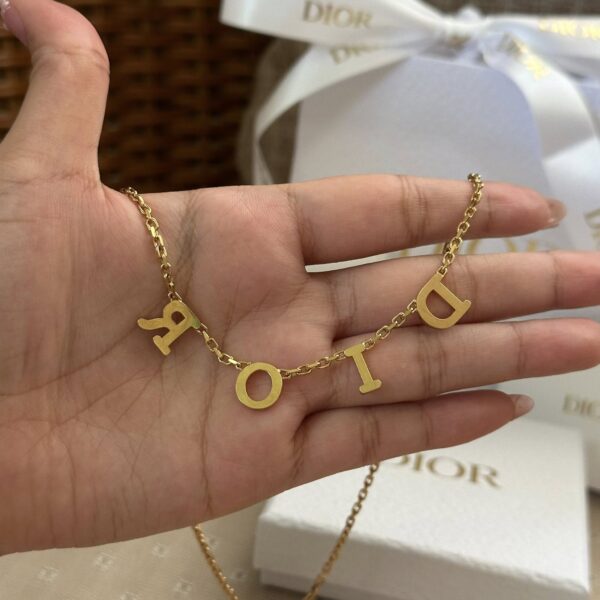 Dior(e)volution necklace in White Enamel - Image 7