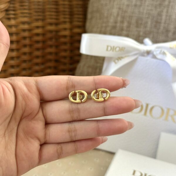 Dior Navy Earrings - Image 6