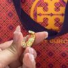 Tory Burch Hoops Earrings in White enamel - Image 7