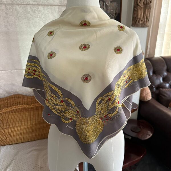 Chanel Silk Scarf 33