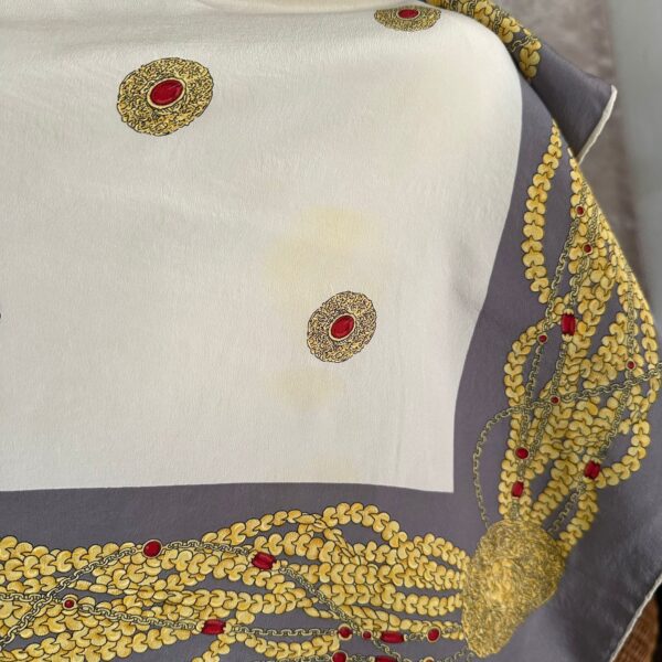 Chanel Silk Scarf 33 - Image 6