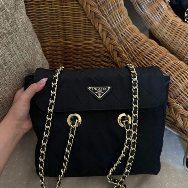 Prada Nylon Shoulder Bag - Image 3
