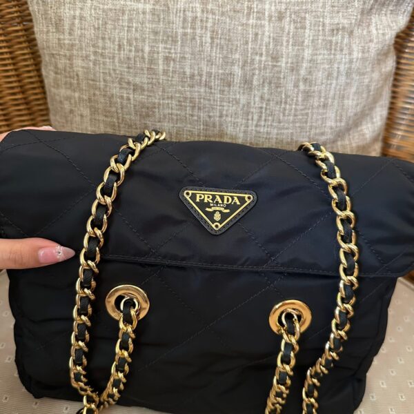 Prada Nylon Shoulder Bag - Image 3
