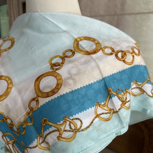 Celine cotton scarf 22 - Image 4