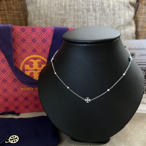 Silver Hardwear Necklace Tory Burch - Image 7
