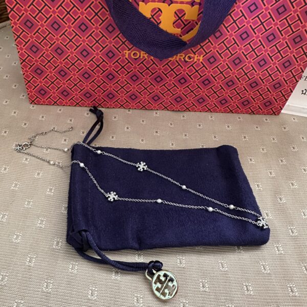 Silver Hardwear Necklace Tory Burch - Image 5