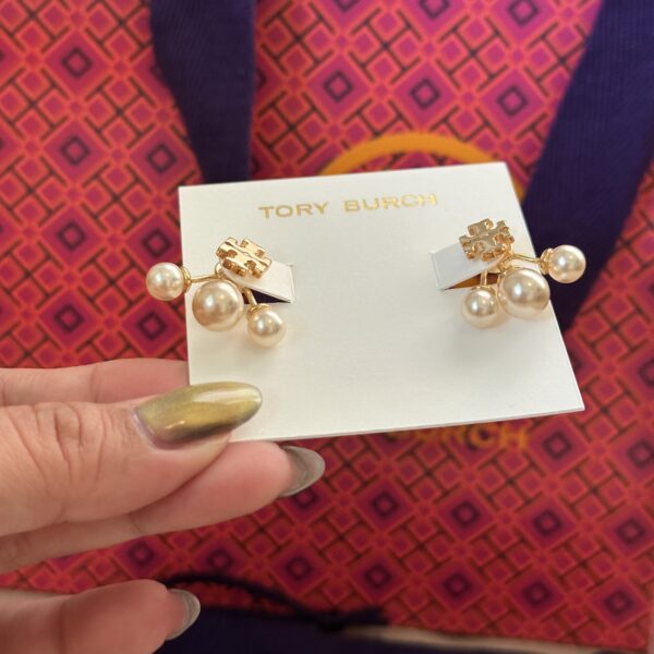 Pearl Front-Back Earring Tory Burch - Image 7