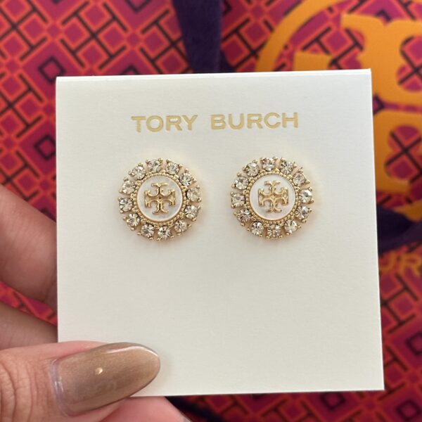 Kira Crystal Stud Earring Tory Burch - Image 8