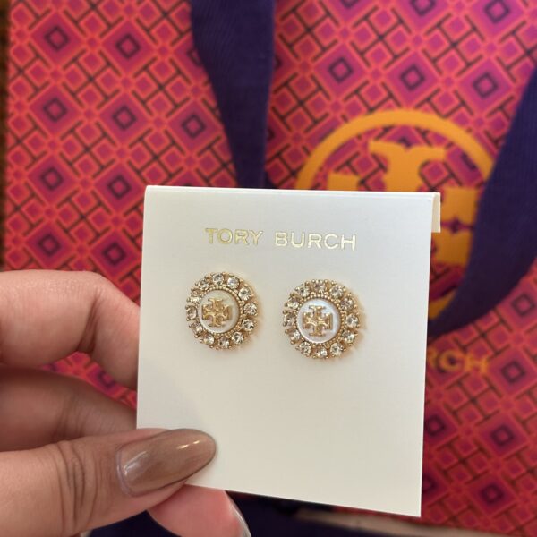 Kira Crystal Stud Earring Tory Burch - Image 7
