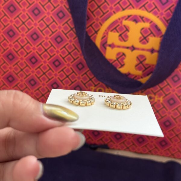 Kira Crystal Stud Earring Tory Burch - Image 6
