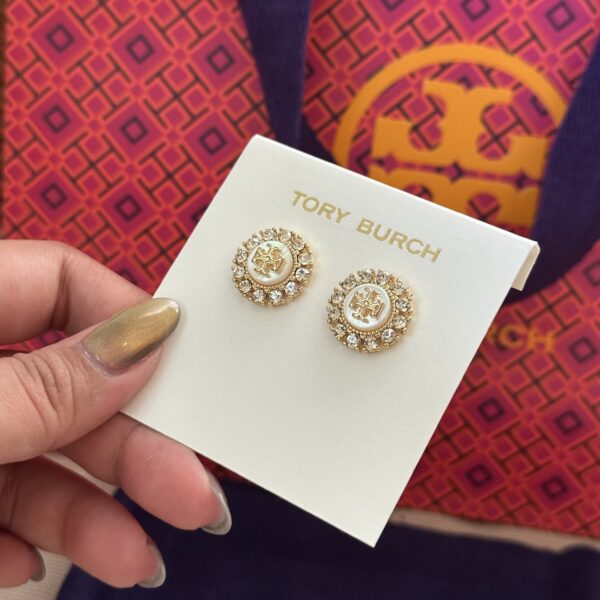 Kira Crystal Stud Earring Tory Burch - Image 5