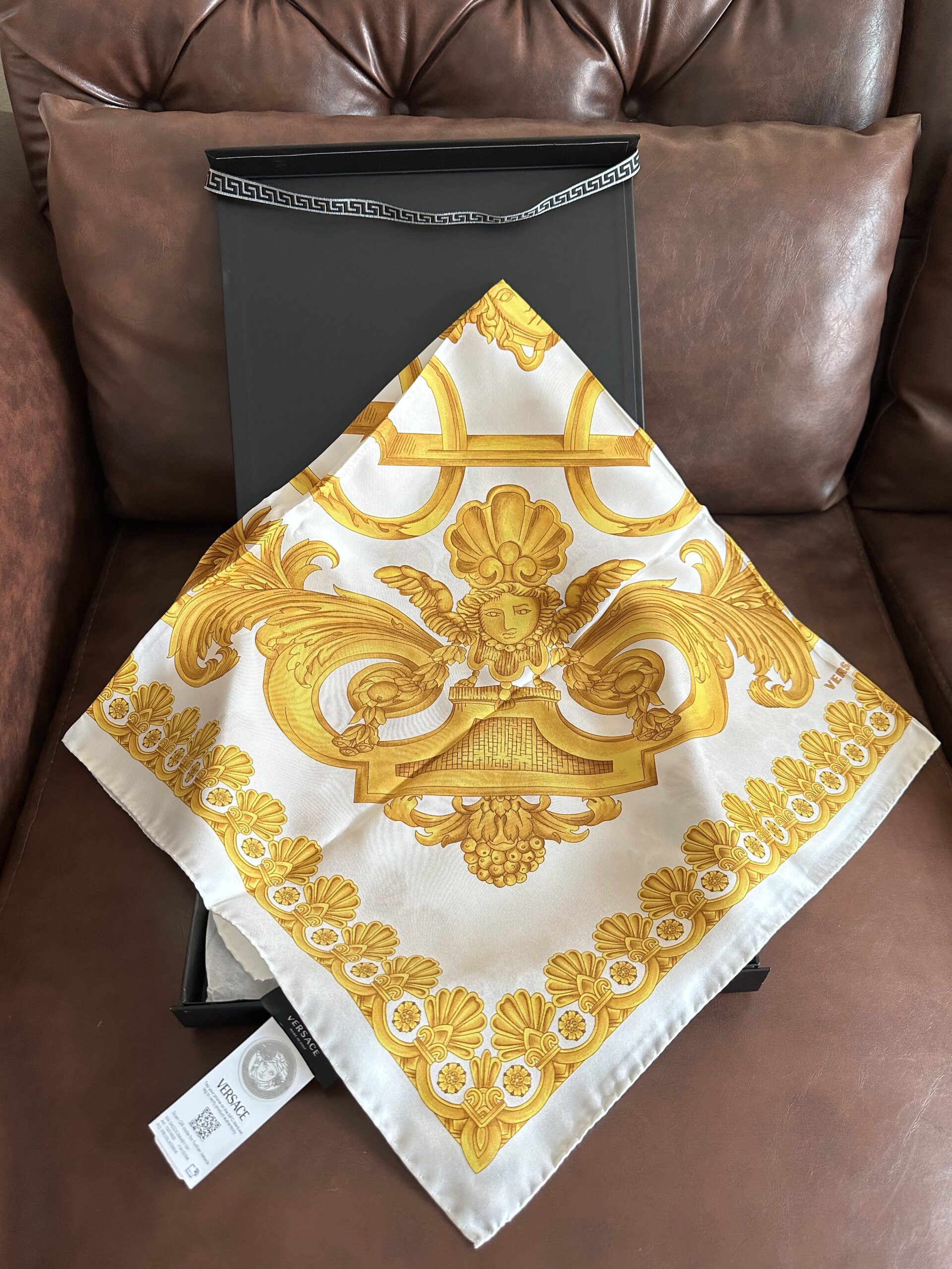 Versace Silk Scarf size 35