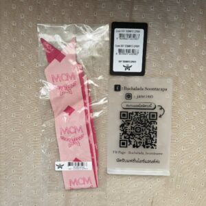 MCM Monogram Silk Scarf