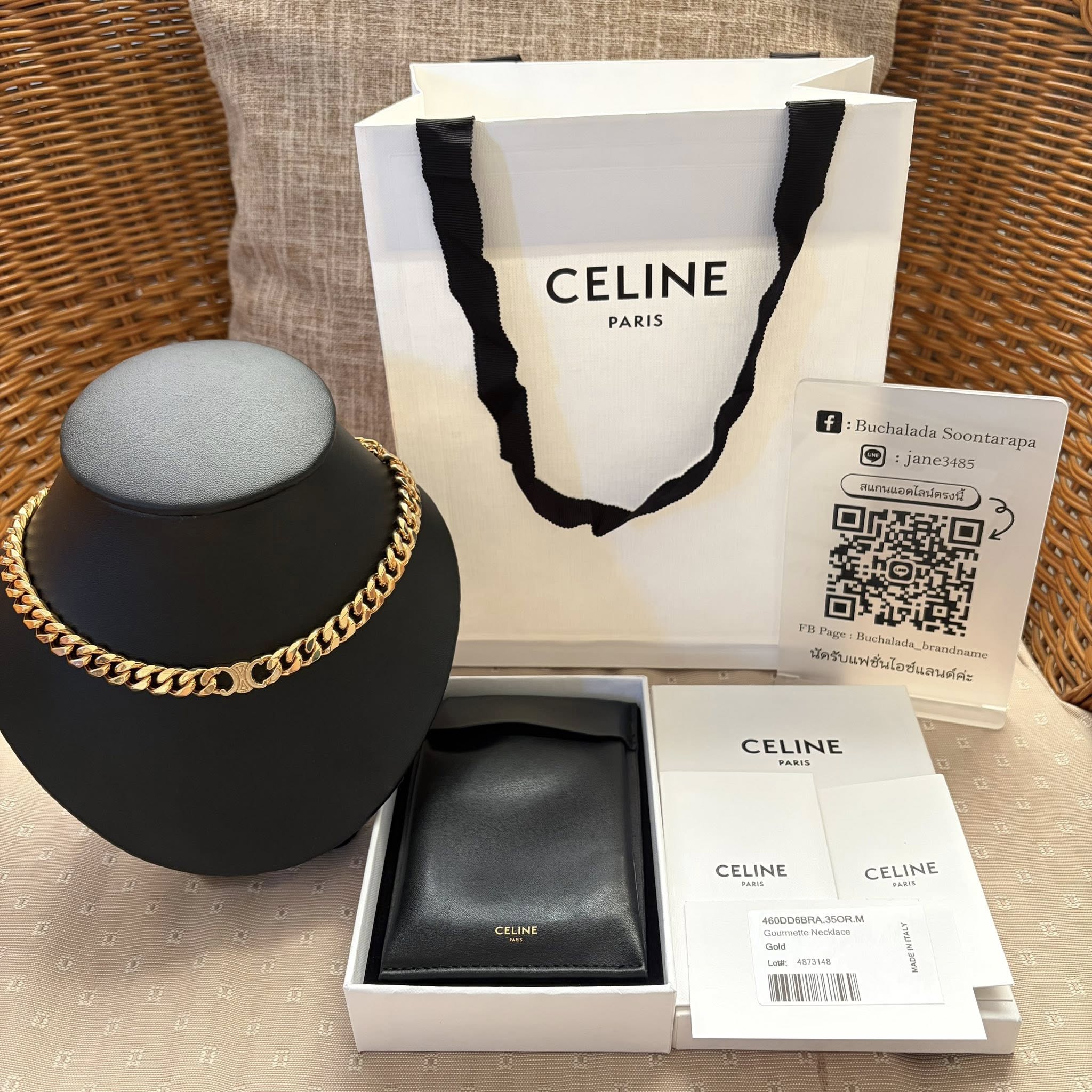 Celine Gourmette Choker
