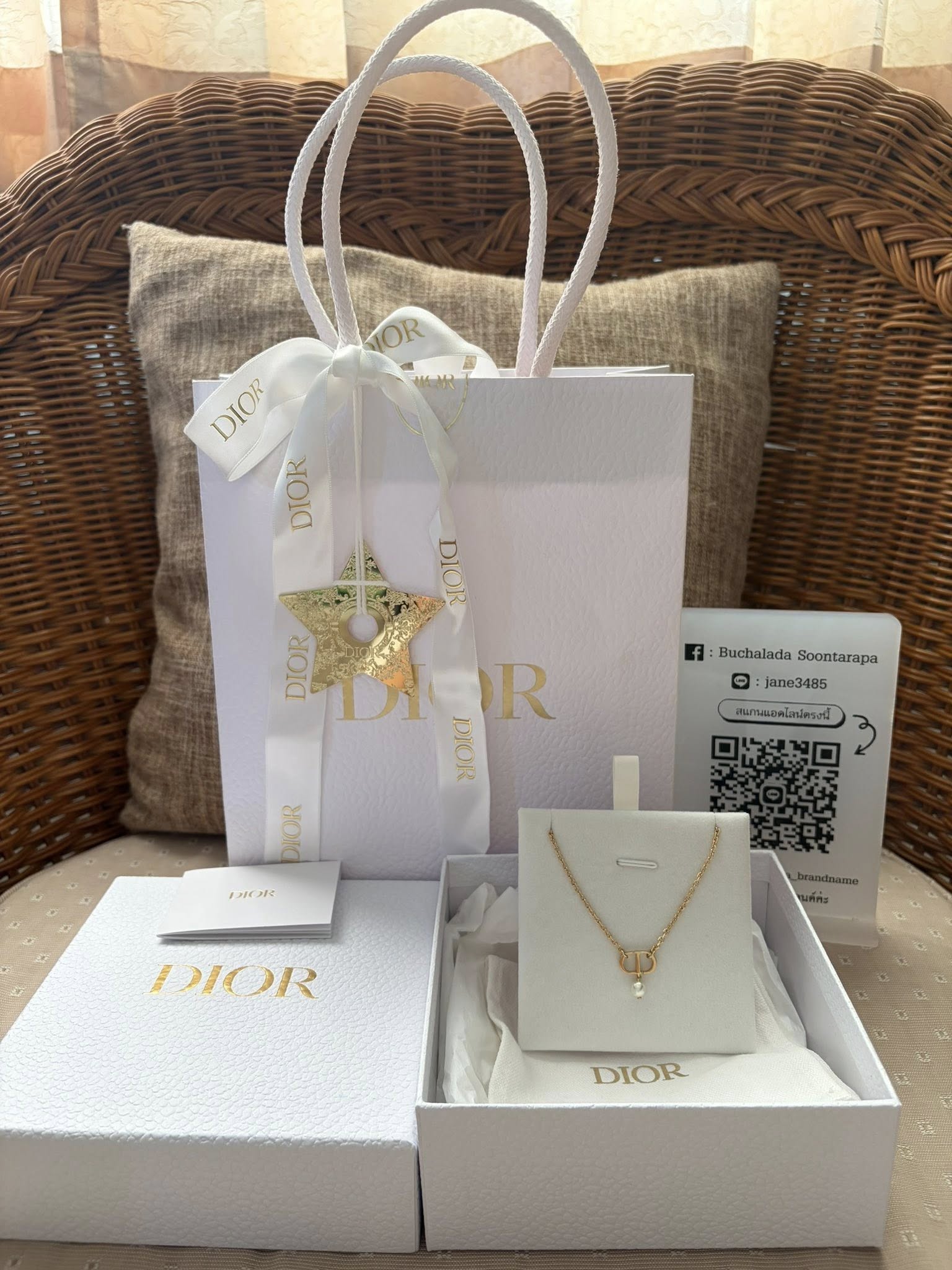Dior Petit CD Necklace