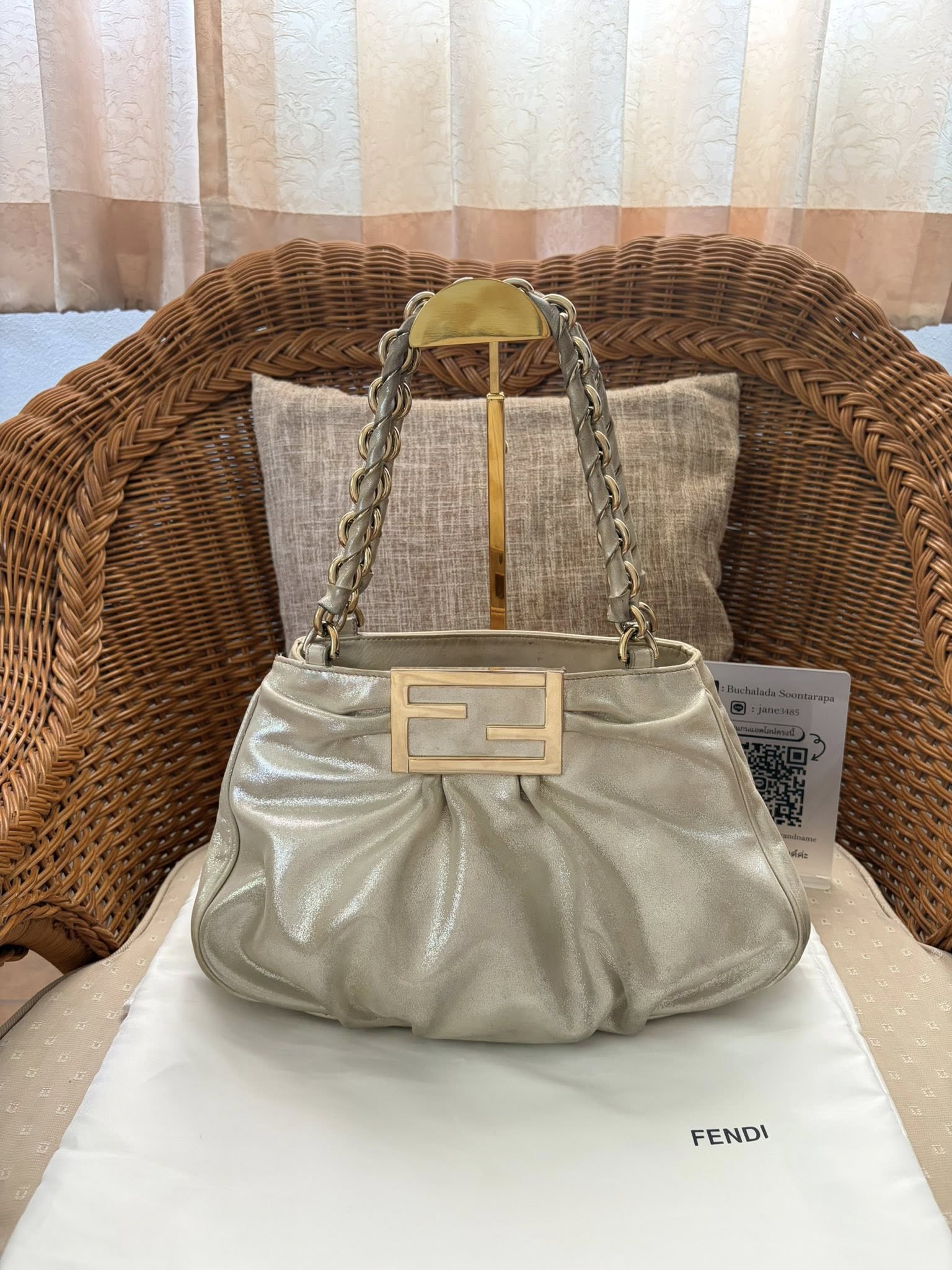 Fendi Mia Leather bag