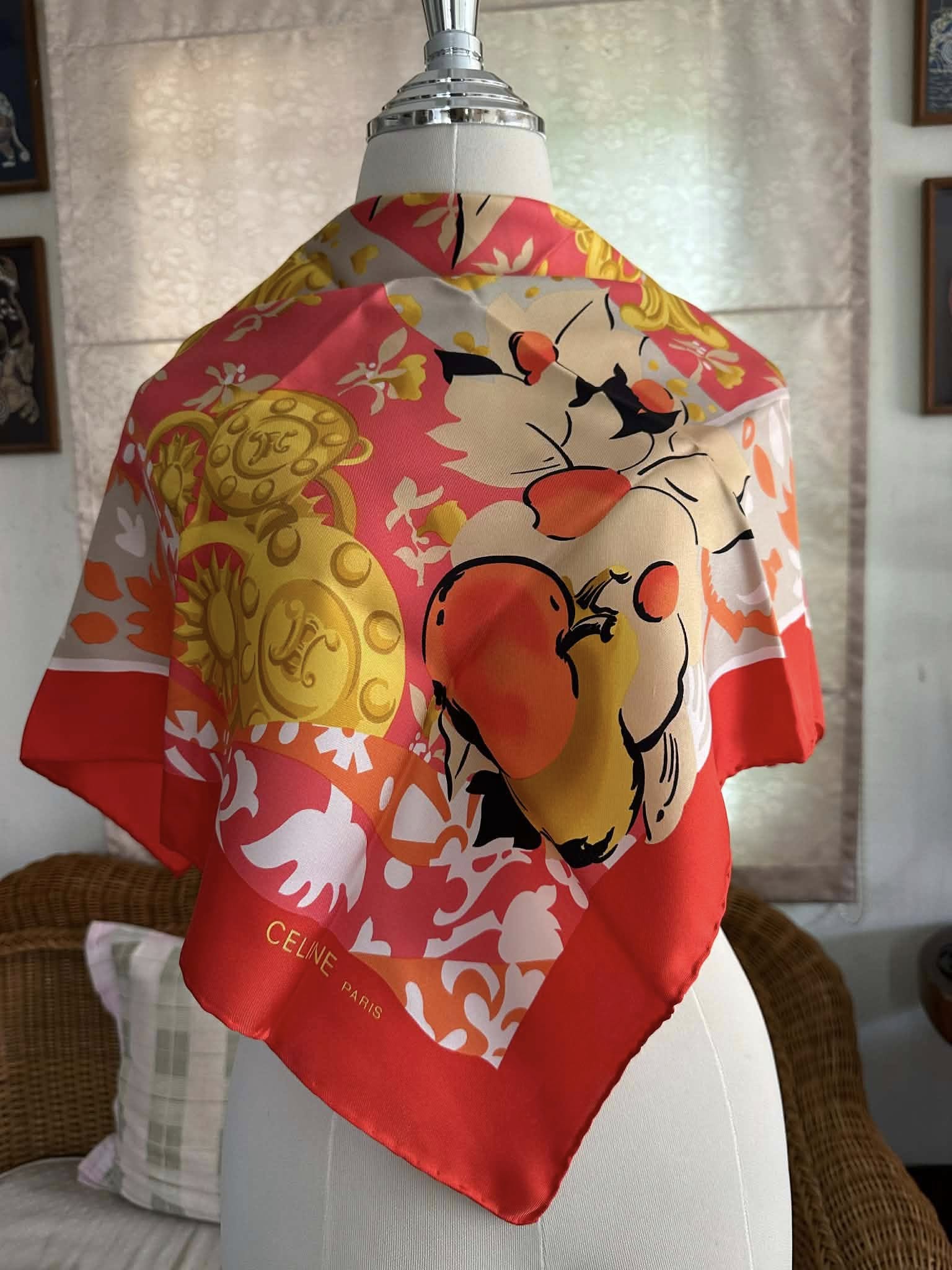 Celine slik scarf 27
