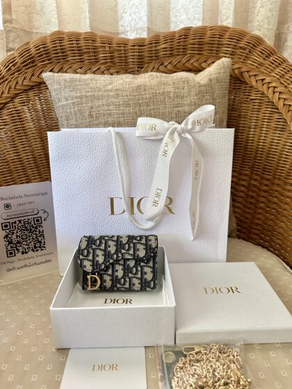 Dior Bloom Saddle Card holder