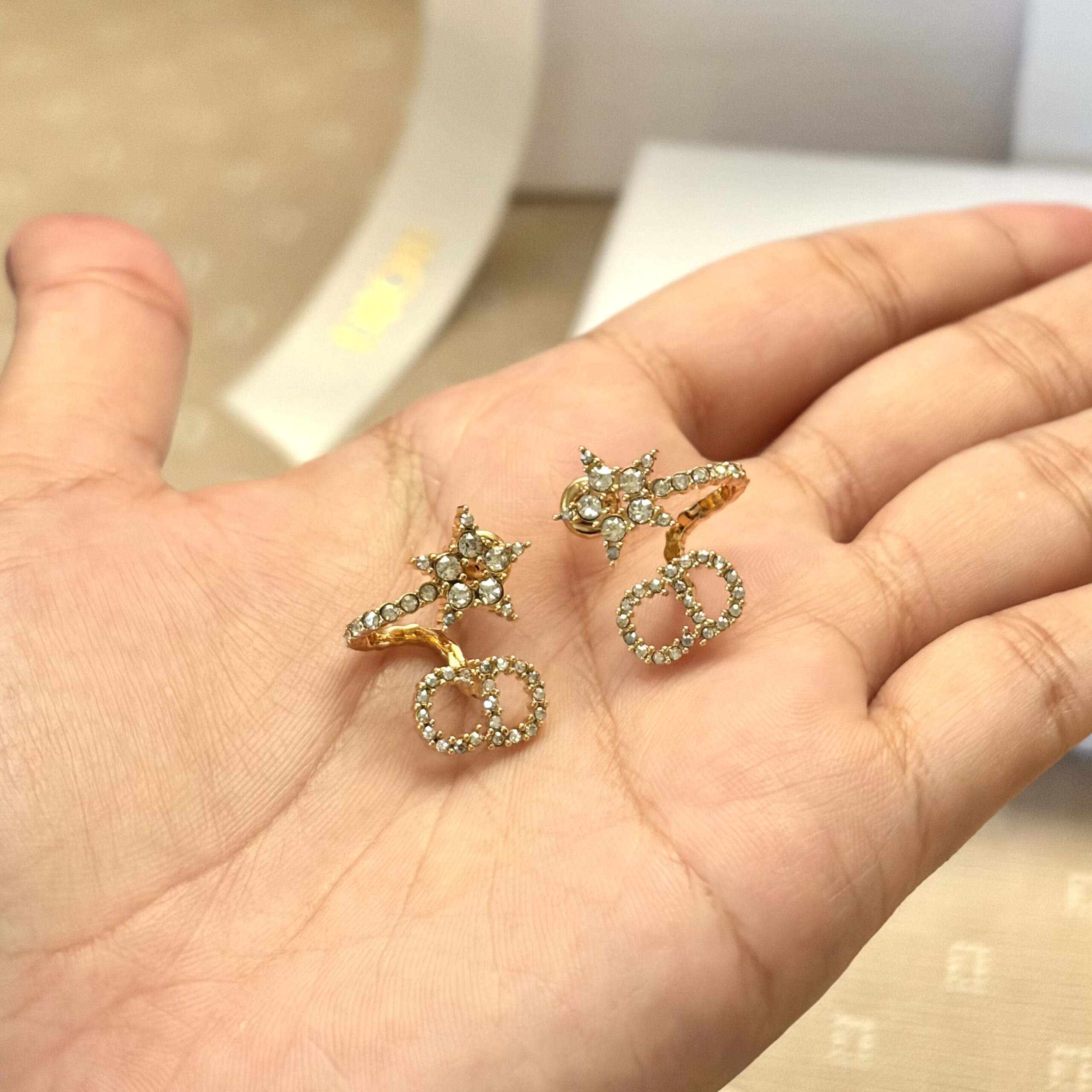 Dior Clair D Lune Earrings - Image 3